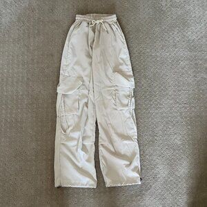 beige jogger pants